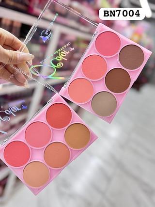 Paleta de blush E Contorno beijo de neve