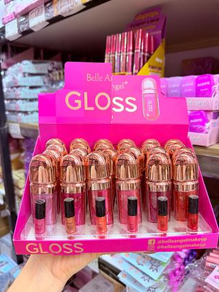 Lip gloss Labial Belle Angel Cores separar que estevem disponíveis