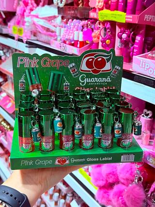 LIP GLOSS GUARANA PINK GRAPE