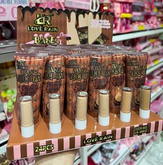 Base líquido Matte Love Rain Cores separar que estevem disponível