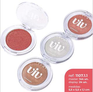 Iluminador Viv Vivai cores separar que estevem disponíveis