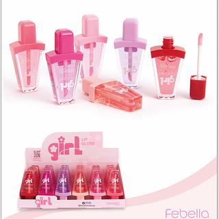 Gloss Infantil Febella ( Cor Sortido )