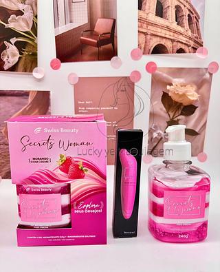 Gel Aromatizante + Massageador Godinho Belkit Morango