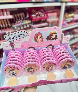 Pó Compacto Hello Mini Cores separar que estevem disponíveis