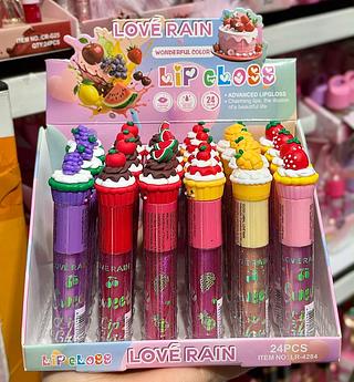 Lip Gloss Cores separar que estevem disponível