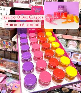 LIP BALM CITY GIRLS ( COR SORTIDO )