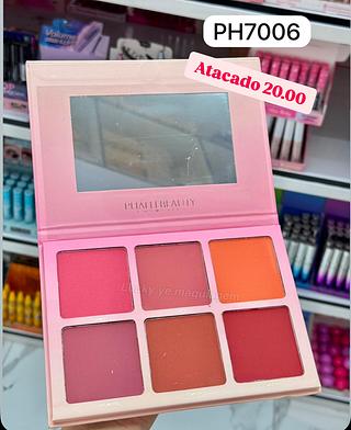 Paleta de blush phallebeauty PH7006