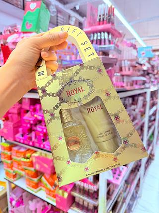 Kit perfume e Hidratante Royal