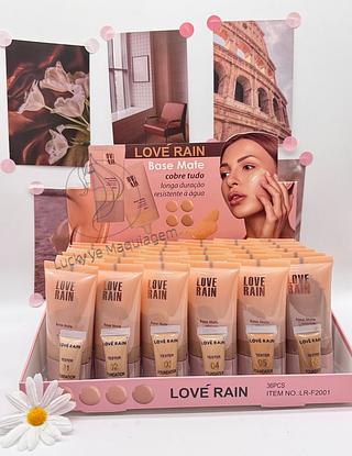Base Matte Love Rain ( Cores separar que estevem disponíveis)