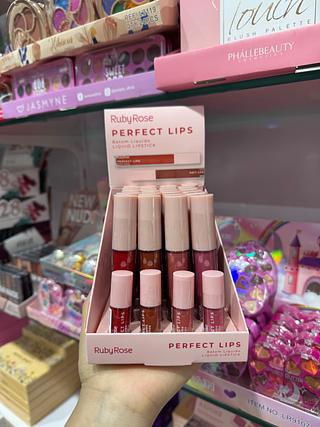 Batom líquido Perfect Lips ( Grupo 2 ) Rubyrose CORES SEPARAR QUE ESTEVEM DISPONIVEIS