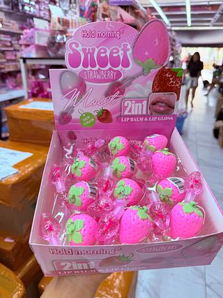 Lip balm morango Hold Morning