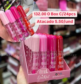 Lip Gloss Girl Beautiful Febella ( Cor Sortido )