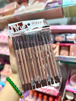 Lápis para sobrancelha Fill It UP Pacote C/12lapis