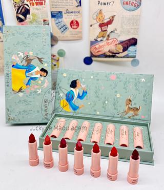 Kit 7 Batoms Branca e Neve Fenzza