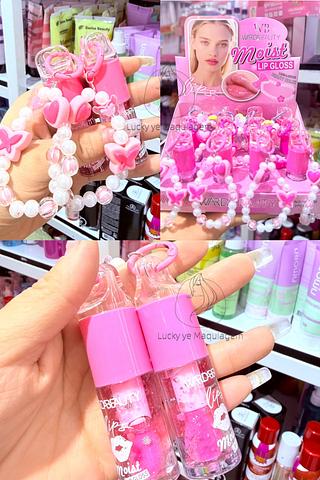 Lip Gloss Com Chaveiro WARDABEAUTY Cores separar que estevem disponível