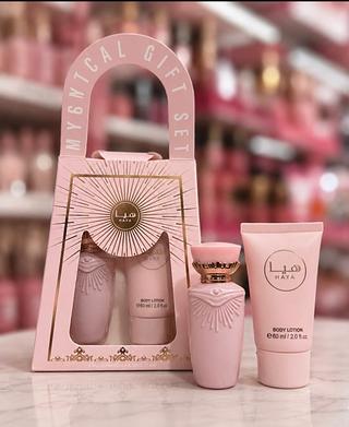 Kit perfume e hidratante HAYA