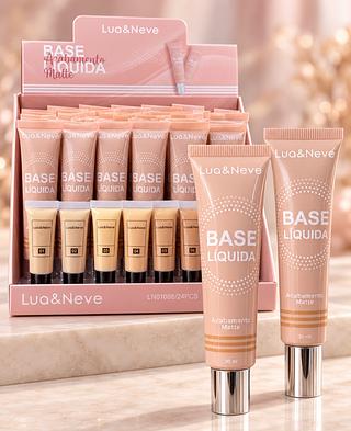 BASE LIQUIDO MATTE LUA NEVE CORES SEPARAR QUE ESTEVEM DISPONIVEIS