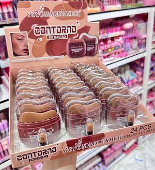 Contorno em Bastão YoYomaquiamor Cores separar que estevem disponíveis