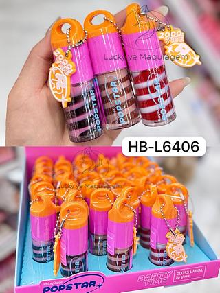 GLOSS LABIAL LIP GLOSS POPSTAR RUBYROSE CORES SEPARAR QUE ESTEVEM DISPONIVEIS (DEJA VU)(JUST DANCE)(ONE MORE TIME)