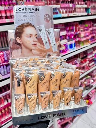 BASE LIQUIDO LOVE RAIN CORES SEPARAR QUE ESTEVEM DISPONIVEIS