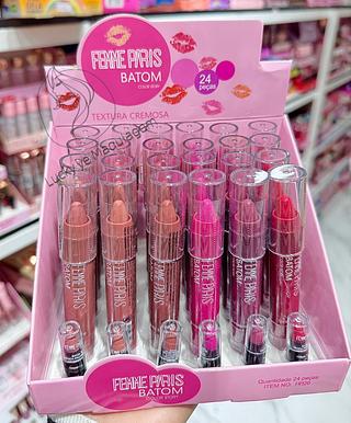 BATOM FEMME PARIS CORES SEPARA QUE ESTEVEM DISPONIVEIS