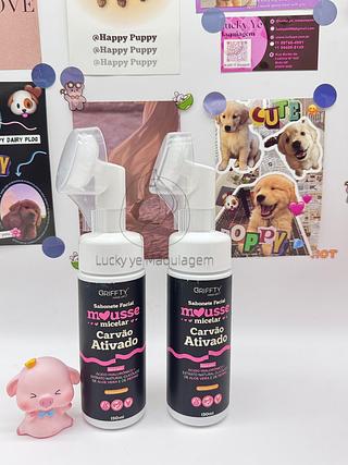 Mousse Sabonete Carvão Ativado Griffty