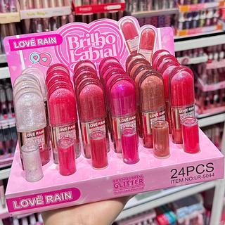 Brilho Labial Duo Love Rain Cores separar que estevem disponível