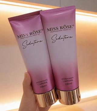 Hidratante Corporal Sedutora Miss Rose