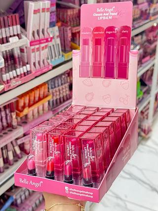 Lip Balm Belle Angel Cores separar que estevem disponíveis