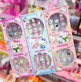 unha infantil pacote fechado