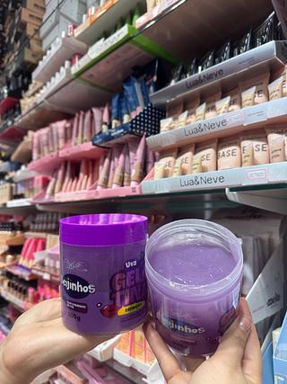 Gelatina Capilar Beijinhos Uva Belkit