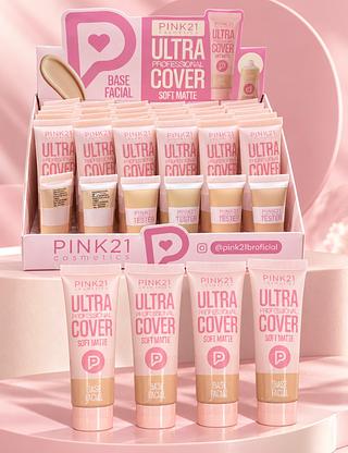 BASE LIQUIDO ULTRA COVER PINK 21