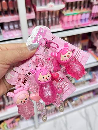 Lip Gloss Com chaveiro Bobbi Rara