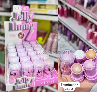 Jelly Ilume iluminador Vivai Cores separar que estevem disponíveis