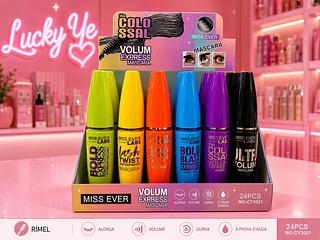 MASCARA PARA CILIOS MISS EVER CORES SEPARAR QUE ESTEVEM DISPONIVEIS (FOTO ILUSTRATIVA)