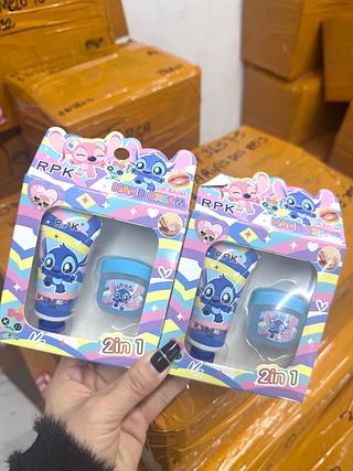 Kit 2 em 1 Creme de Mão e Lip Balm Stitch