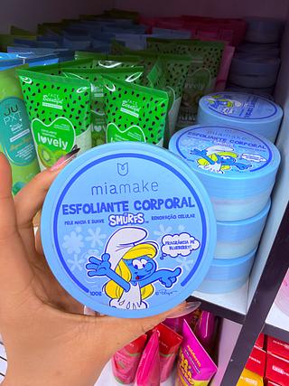 Esfoliante Corporal Smurfs Mia Make
