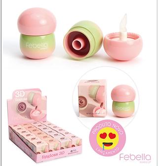 Lip gloss Cogumelo Febella