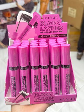MASCARA PARA CILIOS BLACK LASHES VIVAI