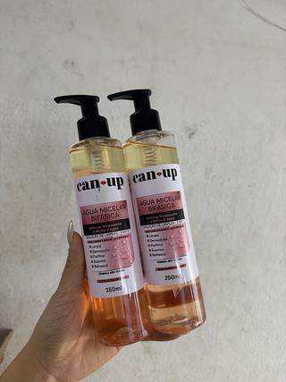ÁGUA MICELAR BIFÁSICA CAN-UP
