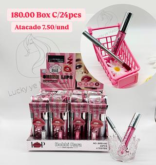 Gloss labial e Lapis Labial 2 em 1 Bobbi Rara ( Cor Sortido )