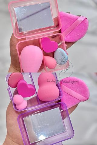 Esponja cores separar que estevem disponíveis