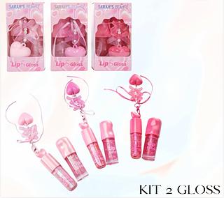 Kit Lip gloss Com Chaveiro