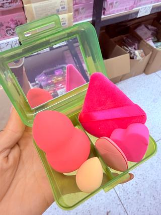 Esponja com Espelho Cores separar que estevem disponível