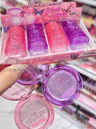 Blush Migico YoYomaquiamor Cores são Separar que estevem disponíveis