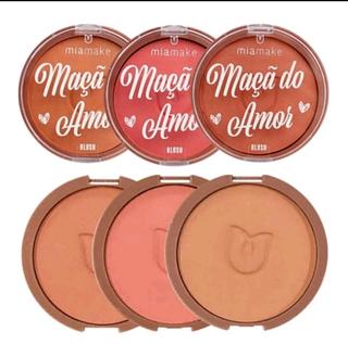 BLUSH maçã do amor MIA MAKE cores separar que estevem disponiveis