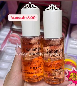 SABONETE LIQUIDO ROSA MOSQUETA MISS LARY