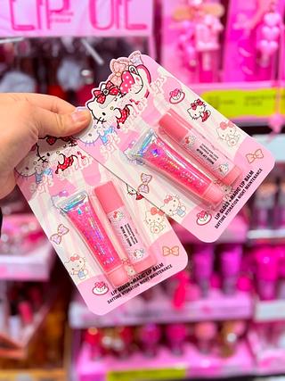 Kit Lip Balm e Lip Gloss Kaliya Beauty