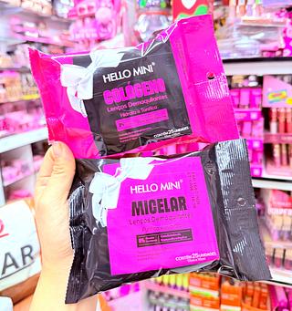 Lenço demaquilante Hello mini