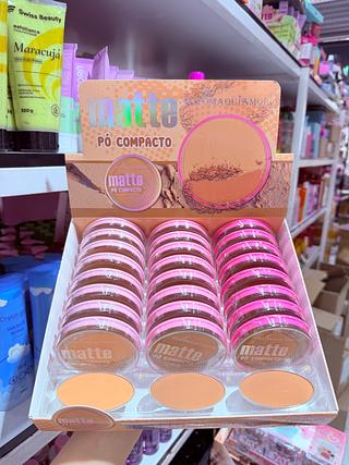 Pó Compacto Cores separar que estevem disponível Yoyomaquiamor